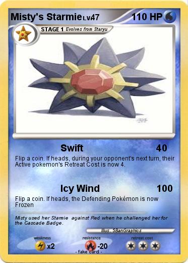 Pokemon Misty's Starmie