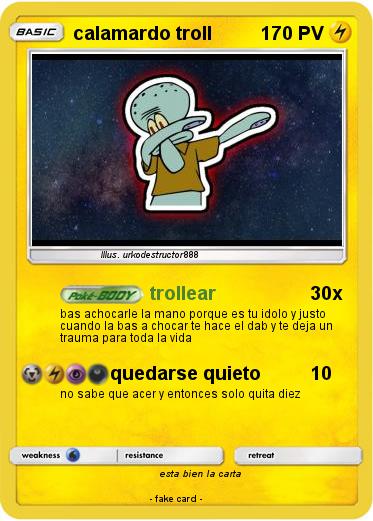 Pokemon calamardo troll