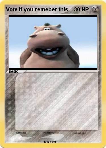 Pokemon Vote if you remeber this
