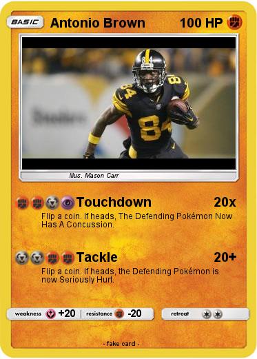 Pokemon Antonio Brown