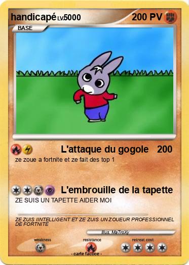 Pokemon handicapé