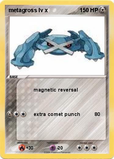 Pokemon metagross lv x
