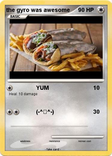 Pokemon the gyro was awesome