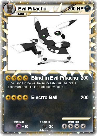 Pokemon Evil Pikachu