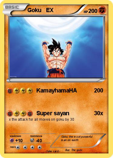 Pokemon Goku   EX