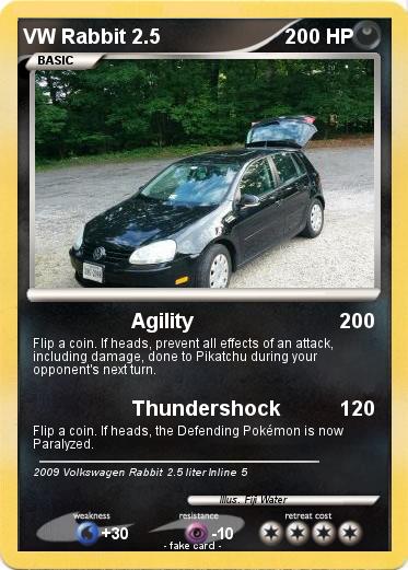 Pokemon VW Rabbit 2.5
