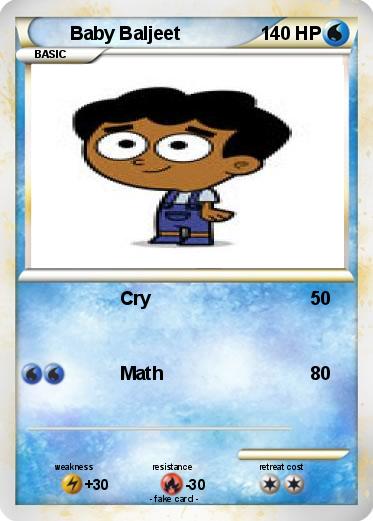 Pokemon Baby Baljeet