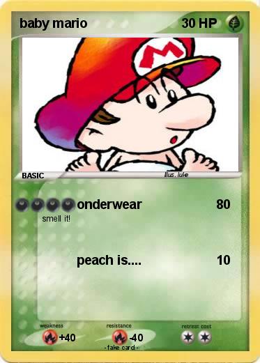 Pokemon baby mario