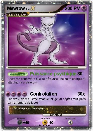 Pokemon Mewtow
