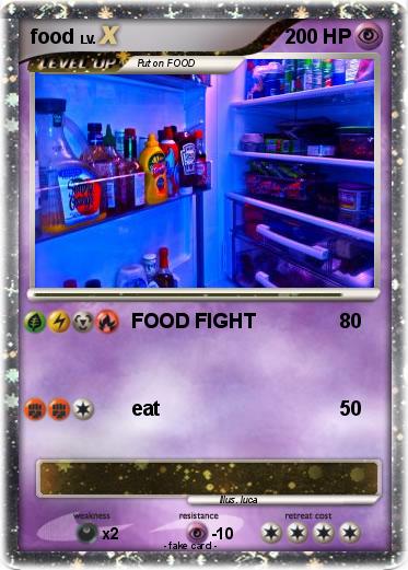 Pokemon food