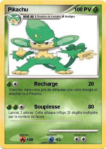 Pokemon feuiloutan