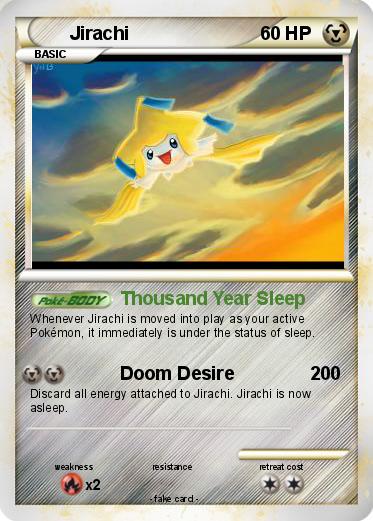 Pokemon Jirachi