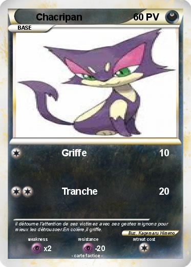 Pokemon Chacripan