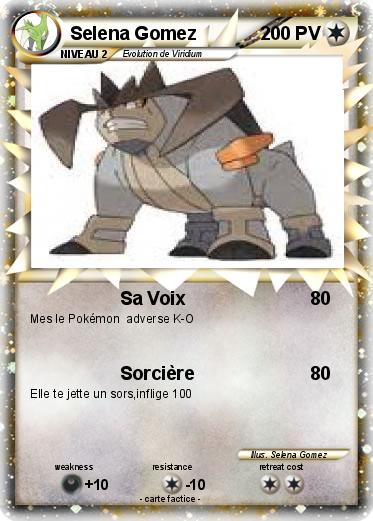 Pokemon Selena Gomez