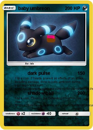 Pokemon baby umbreon