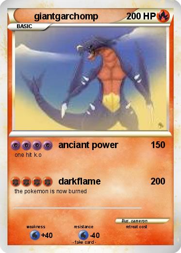 Pokemon giantgarchomp