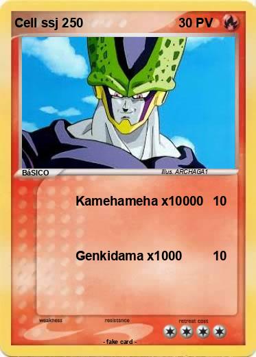 Pokemon Cell ssj 250
