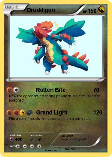 Pokemon Druddigon