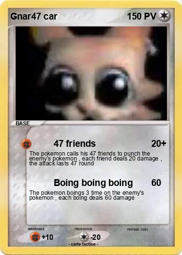 Pokemon Gnar47 car