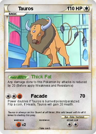 Pokemon Tauros