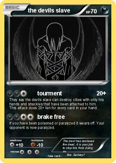 Pokemon the devils slave