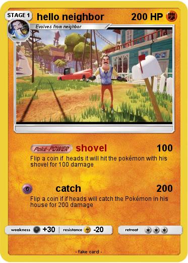 Pokemon hello neighbor