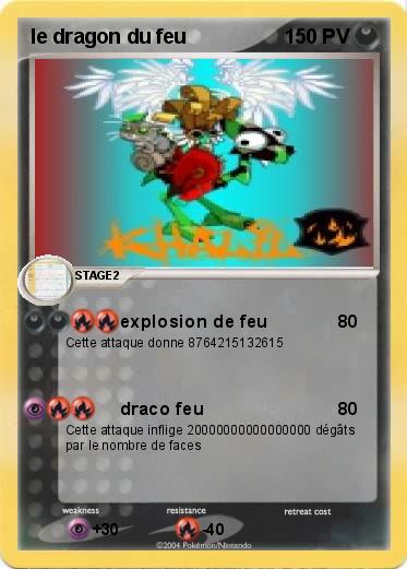 Pokemon le dragon du feu