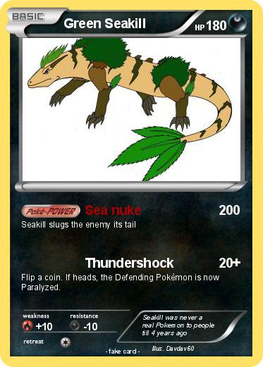 Pokemon Green Seakill
