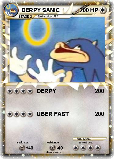 Pokemon DERPY SANIC