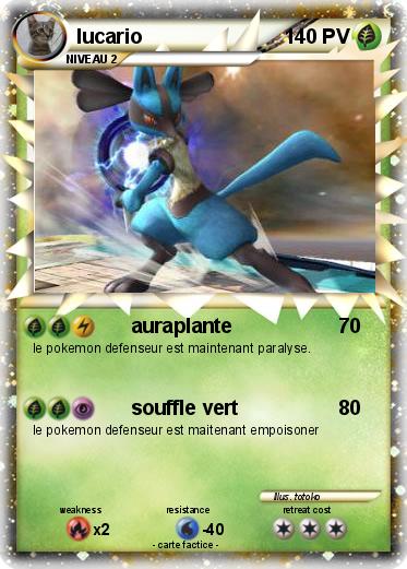 Pokemon lucario