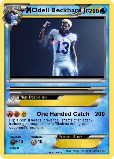 Pokemon Odell Beckham Jr