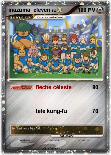 Pokemon inazuma  eleven