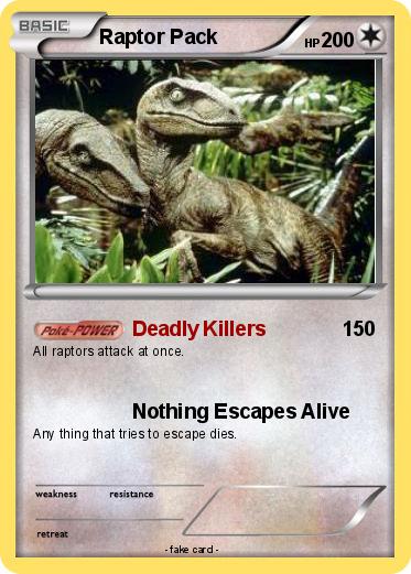 Pokemon Raptor Pack