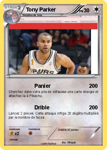 Pokemon Tony Parker