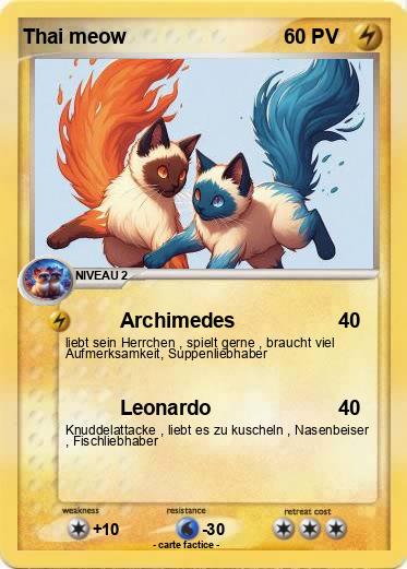 Pokemon Thai meow