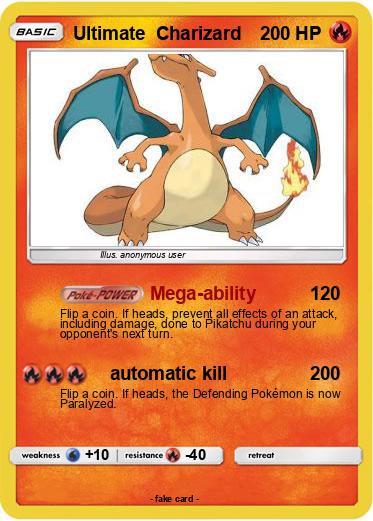 Pokemon Ultimate  Charizard