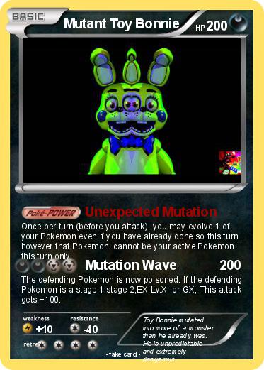 Pokemon Mutant Toy Bonnie