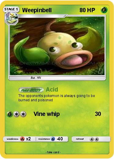 Pokemon Weepinbell