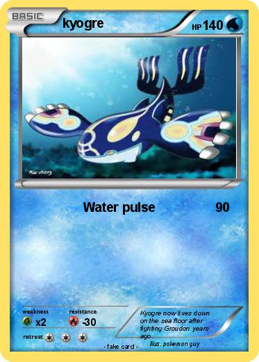 Pokemon kyogre
