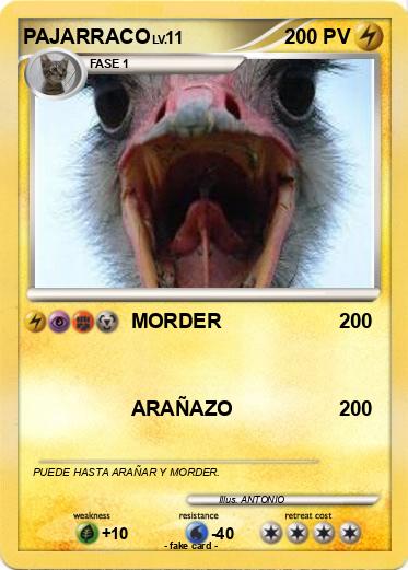 Pokemon PAJARRACO