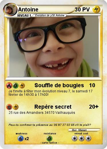 Pokemon Antoine