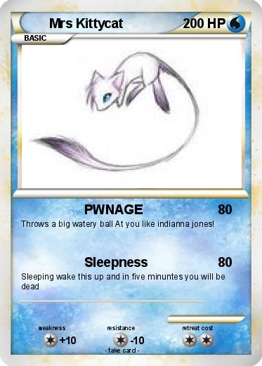 Pokemon Mrs Kittycat