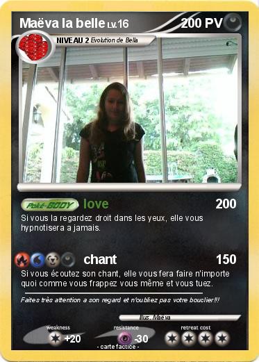Pokemon Maëva la belle