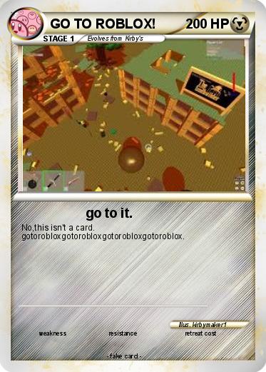 Pokemon GO TO ROBLOX!