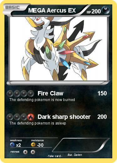 Pokemon MEGA Aercus EX