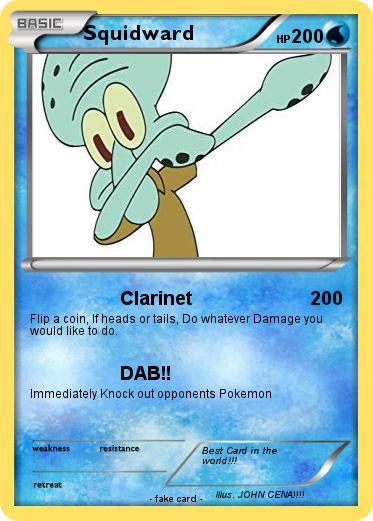 Pokemon Squidward