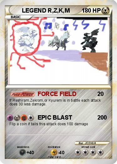 Pokemon LEGEND R,Z,K,M