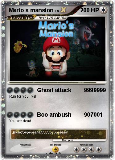 Pokemon Mario s mansion