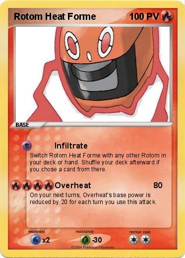 Pokemon Rotom Heat Forme