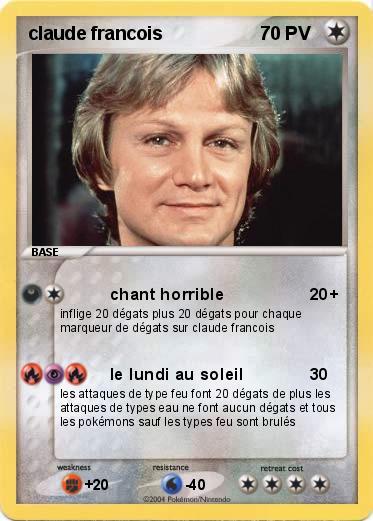 Pokemon claude francois